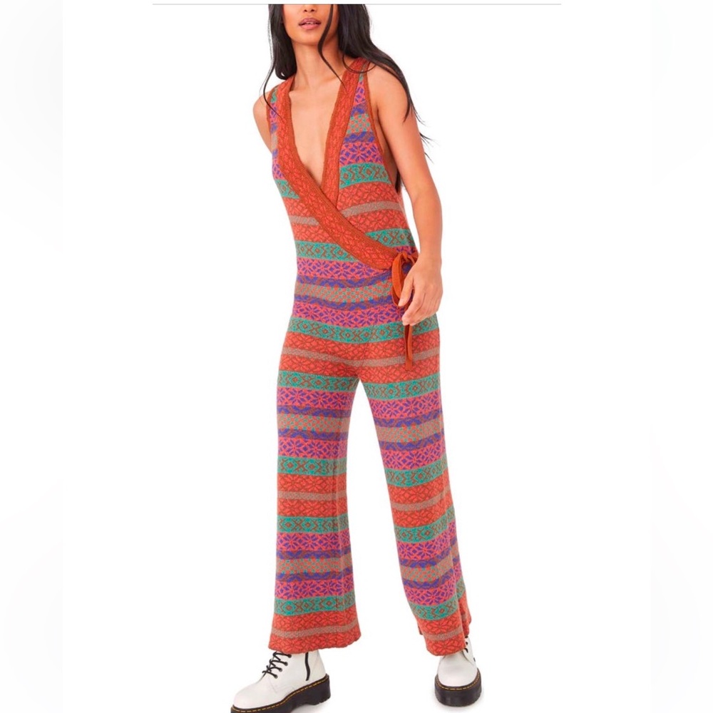 Free People - We the Free Snowfall Kind of Love Wide Leg Jumpsuit